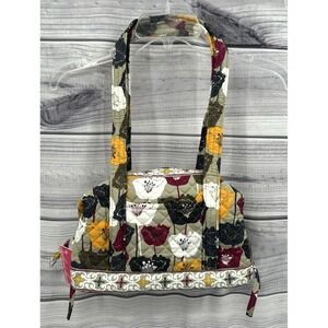 STEPHANIE DAWN PERFECTLY POPPY QUILTED PURSE  NEW WITH TAGS!!   11.5" X 7"  *1